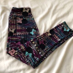 LulaRoe one size Minnie leggings